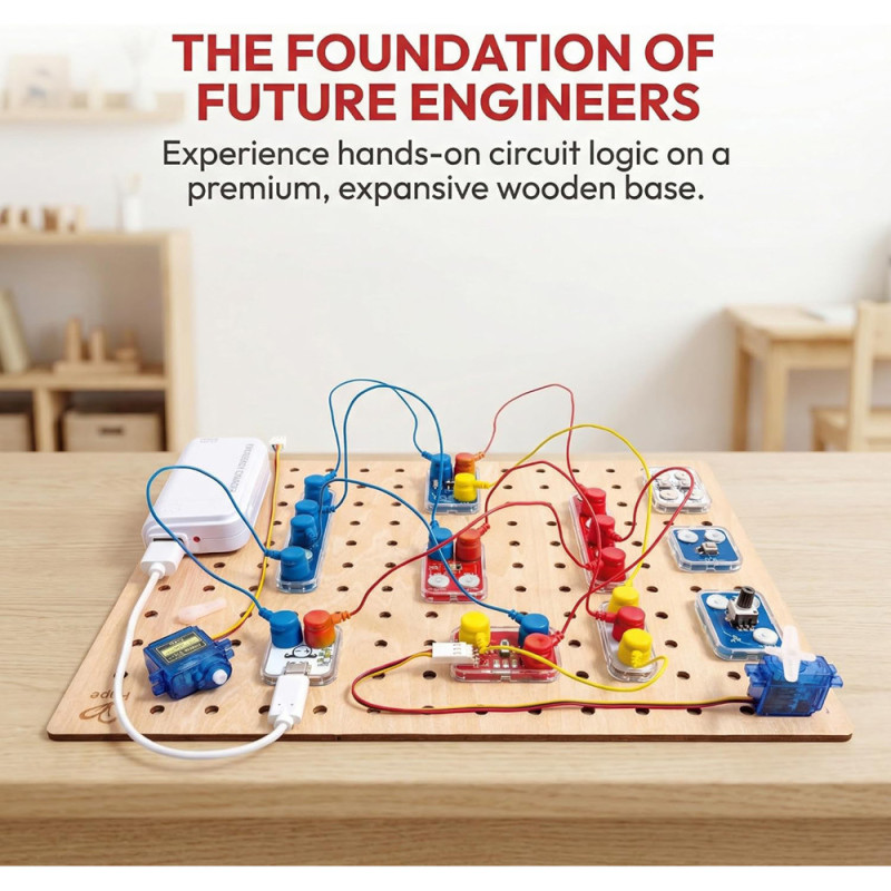 Lab Box - circuits électroniques -  Explorer Boost - 47 pièces dès 8 ans