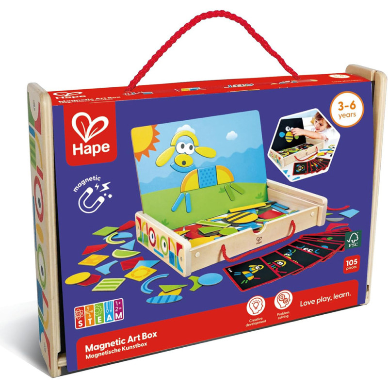 Malette Artistique Magnétique - Jouet en bois Hape