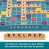 Scrabble classique - lettres en bois