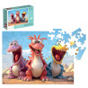 Princesse avec licorne et château - puzzle de 150 pièces