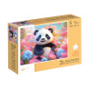 Puzzle en bois – Panda – 70 pièces