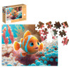 Puzzle en bois – Poisson-clown – 70 pièces