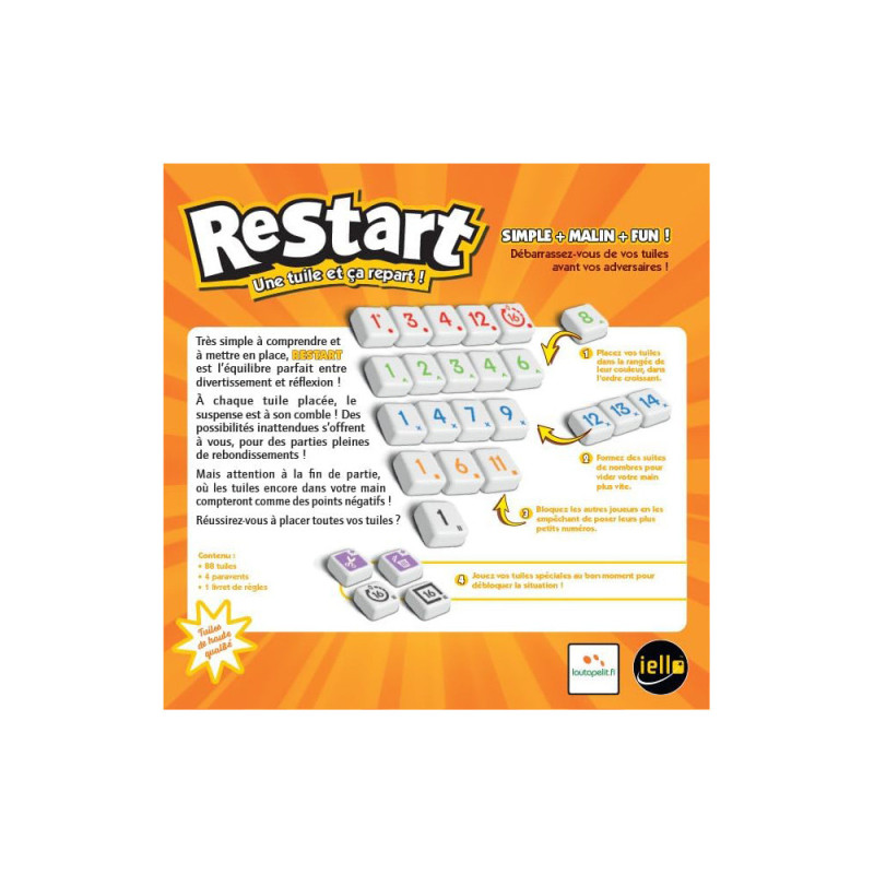 Restart - Jeu de société - Iello