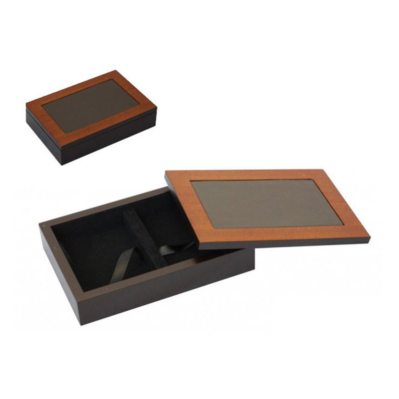 Coffret de Bridge en bois 17 cm modèle Cozy