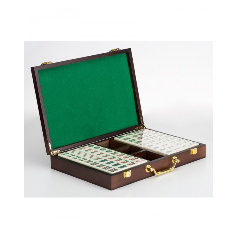 Mah-jong Boite en Bois