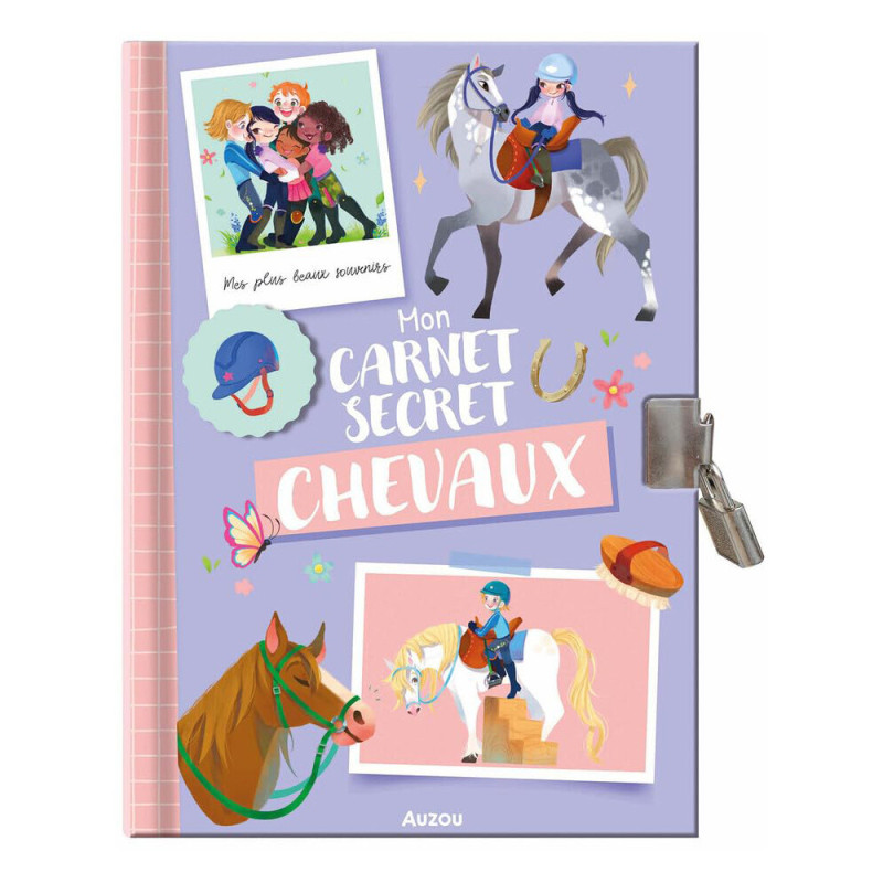 Mon carnet secret – Le journal intime sur les chevaux de Auzou