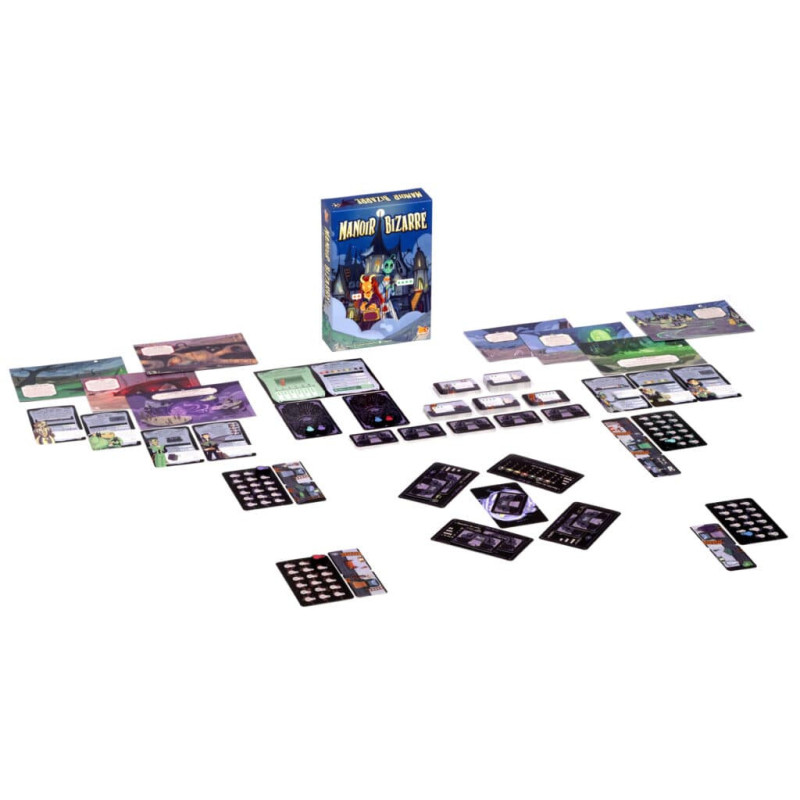 Manoir Bizarre - Jeu de société familial