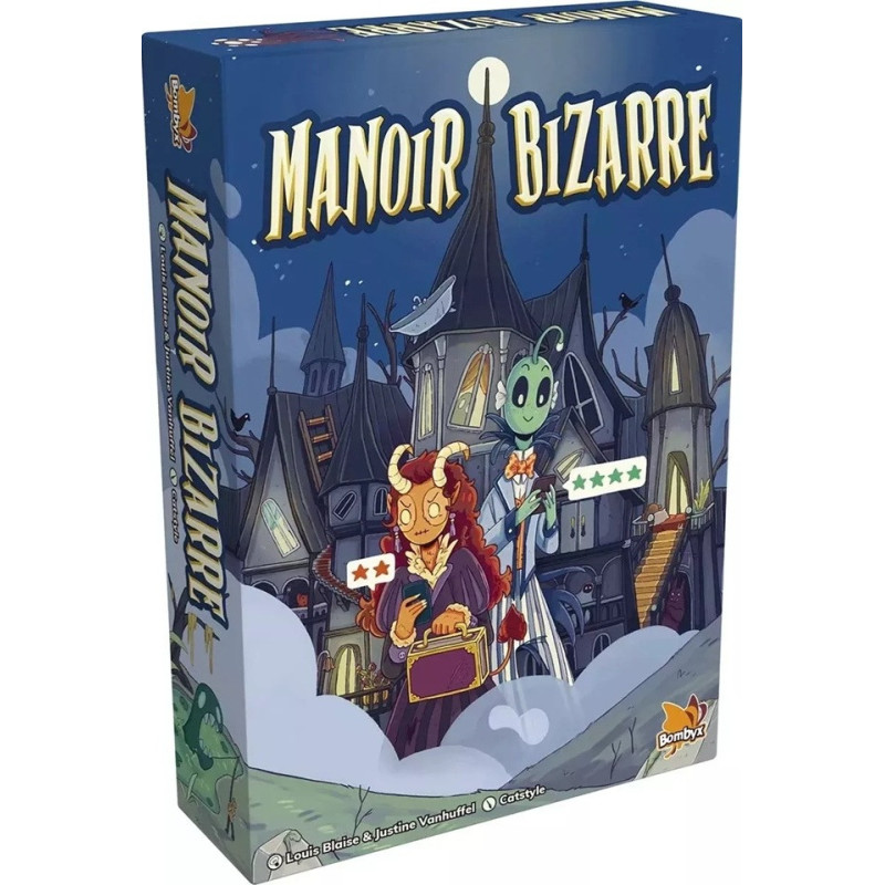 Manoir Bizarre - Jeu de société familial
