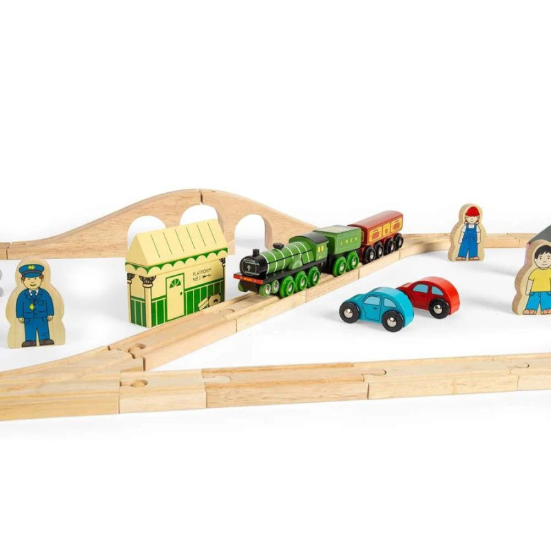 Circuit de train Flying Scotsman Jouets en bois