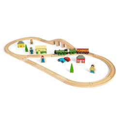 Circuit de train Flying Scotsman Jouets en bois