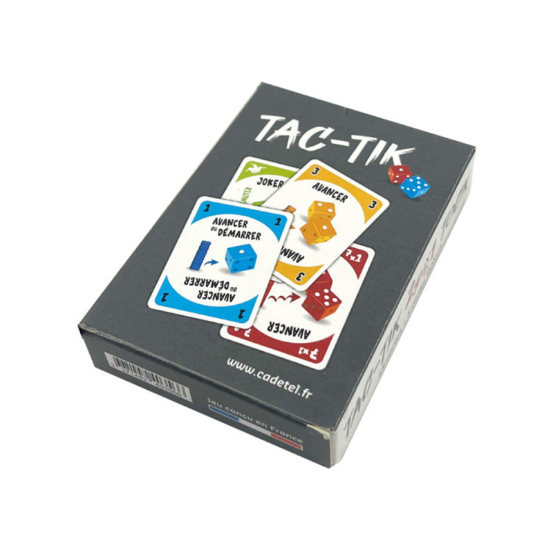 Jeu de Cartes pour Tac-Tik Cadetel