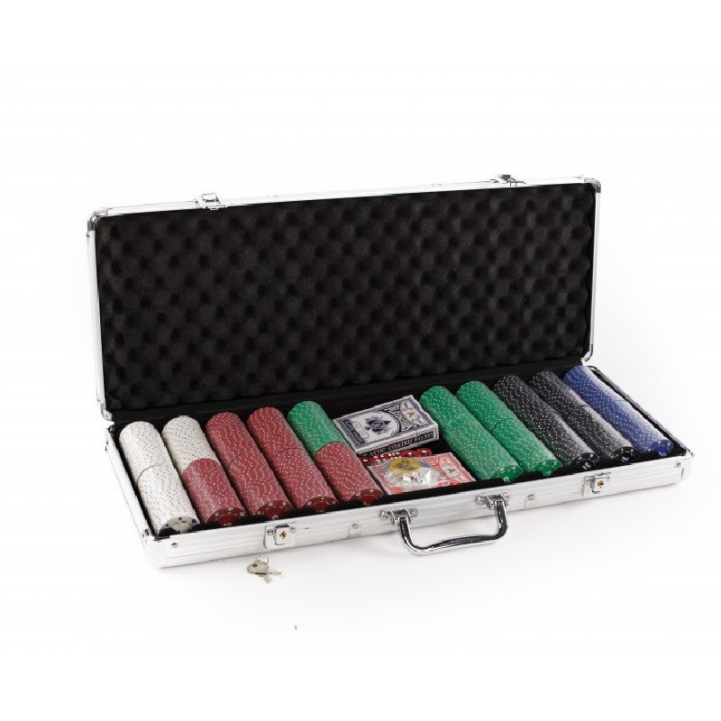 Poker - Malette 500 carré d'as 11.5 gr ABS