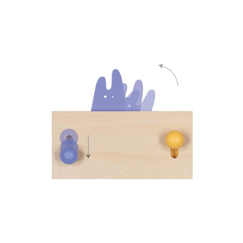 Portemanteau Kuckulino - Décoration pour chambre d'enfant