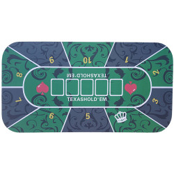 Tapis de Poker 120 cm x 60 cm Néoprène