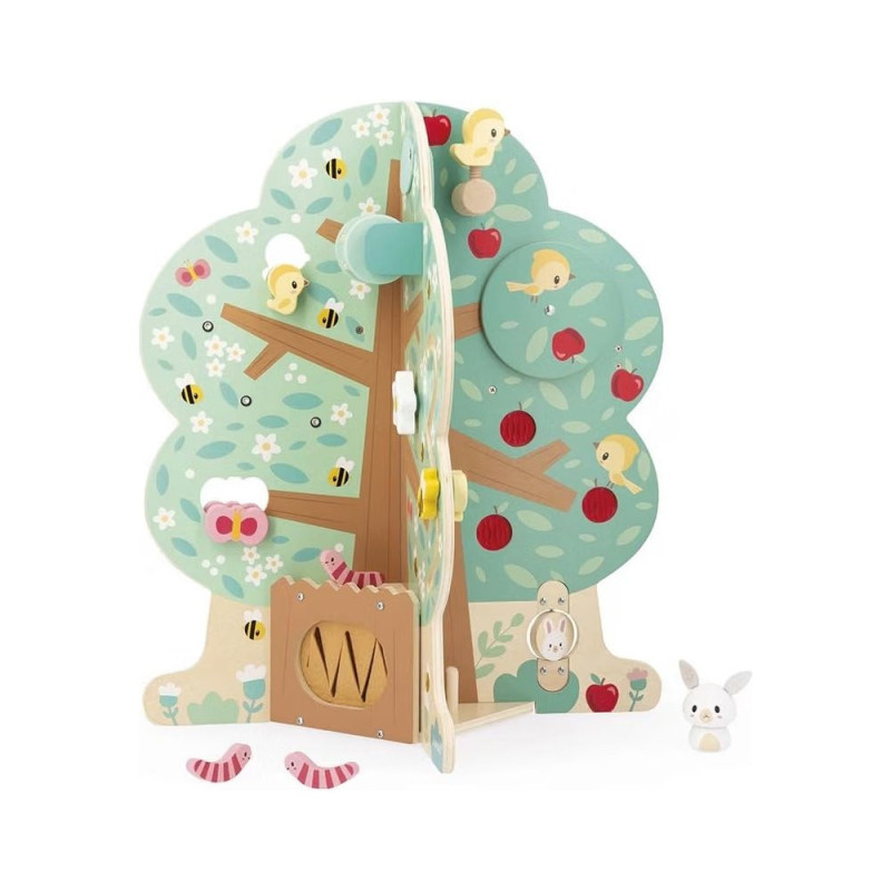 Arbre multi-activités - jouet en bois bébé Janod