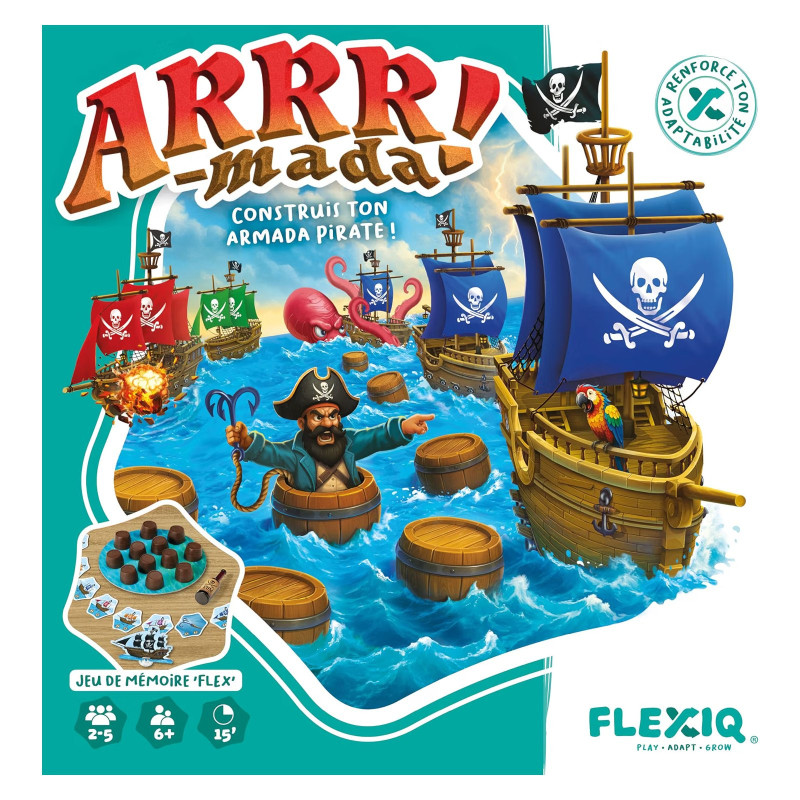Arrr-mada - jeu de société dès 6 ans
