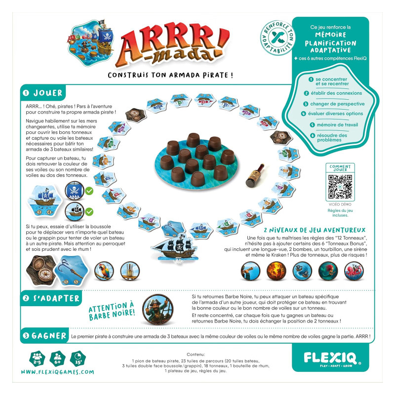 Arrr-mada - jeu de société dès 6 ans