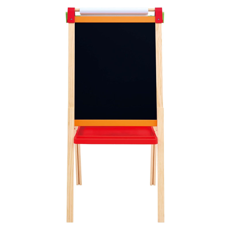 Chevalet - Tableau noir et tableau blanc - magnétique
