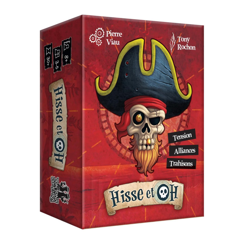 Hisse et oh - Jeu de Cartes Tactique Blackrock Games