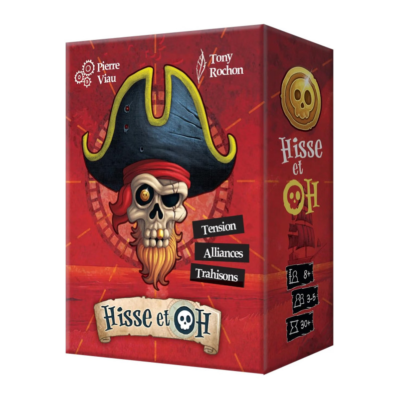 Hisse et oh - Jeu de Cartes Tactique Blackrock Games