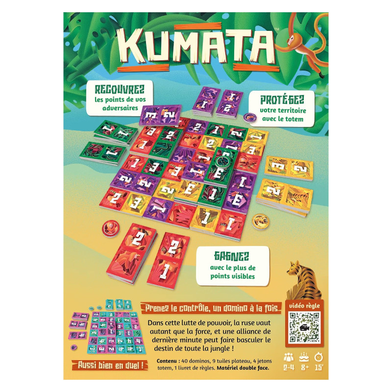 Kumata - Jeu de Dominos 3D Stratégique