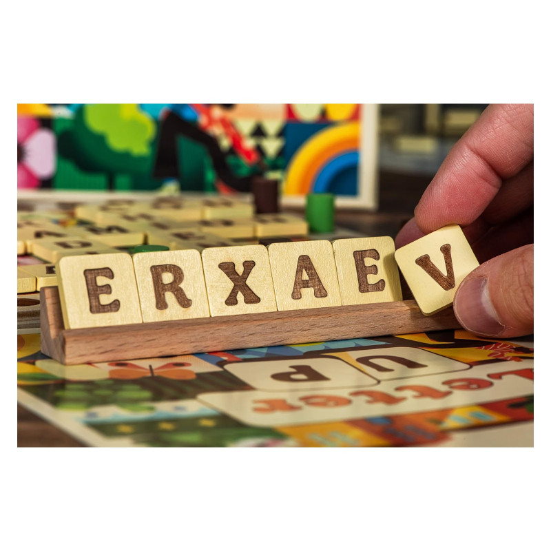 Letter up - Jeu de lettres tactique pour 1 à 2 joueurs dès 10 ans