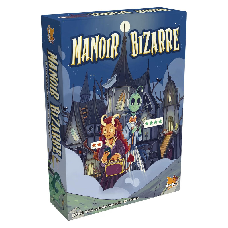 Manoir Bizarre - Jeu de société familial