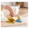 Puzzle trieur de formes pour bébé en bois et riz