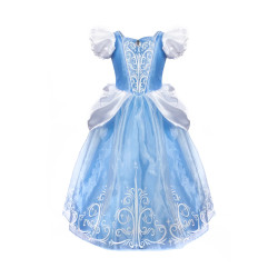Déguisement Great Pretenders - Robe de Princesse Pantoufle de verre - 6 à 8 ans