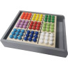 Rainbow Sudoku De Voyage Bois | Jeu de Logique Compact 52 Defis