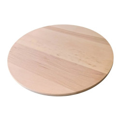 Planche de Service pour Pizza en Bois de Hêtre – Ø 40 cm