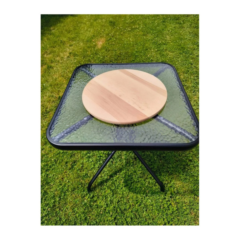 Planche de Service pour Pizza en Bois de Hêtre – Ø 40 cm