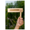 Crécelle taille standard en bois de Hêtre