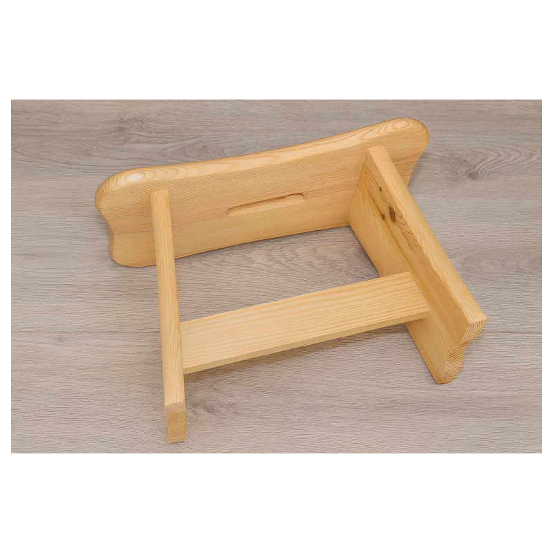 Tabouret en bois de Pin naturel