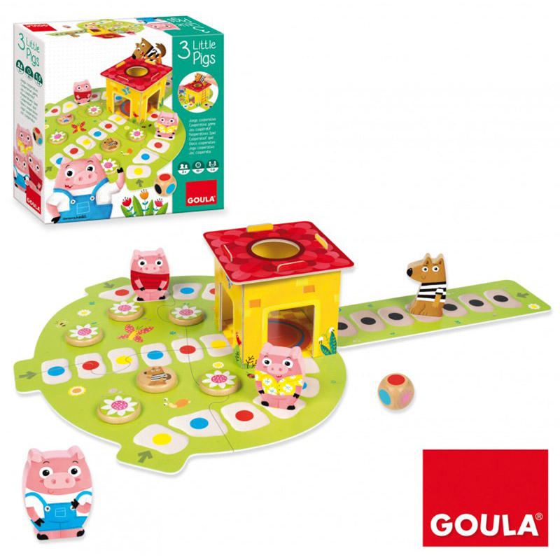 3 Little Pigs - jeu coopératif Goula