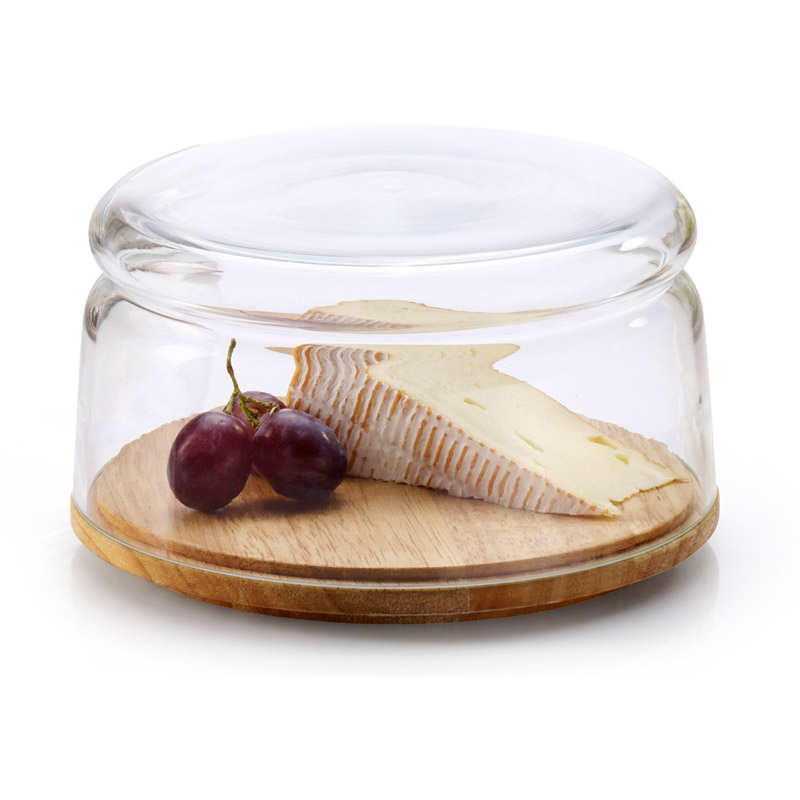 Plateau à fromage avec cloche - Saladier - 2 pièces, CONTINENTA