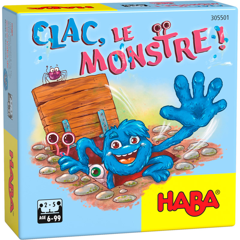 Clac - le monstre - jeu de société, HABA  La Boissellerie Magasin de  jouets en bois et jeux pour enfant & adulte