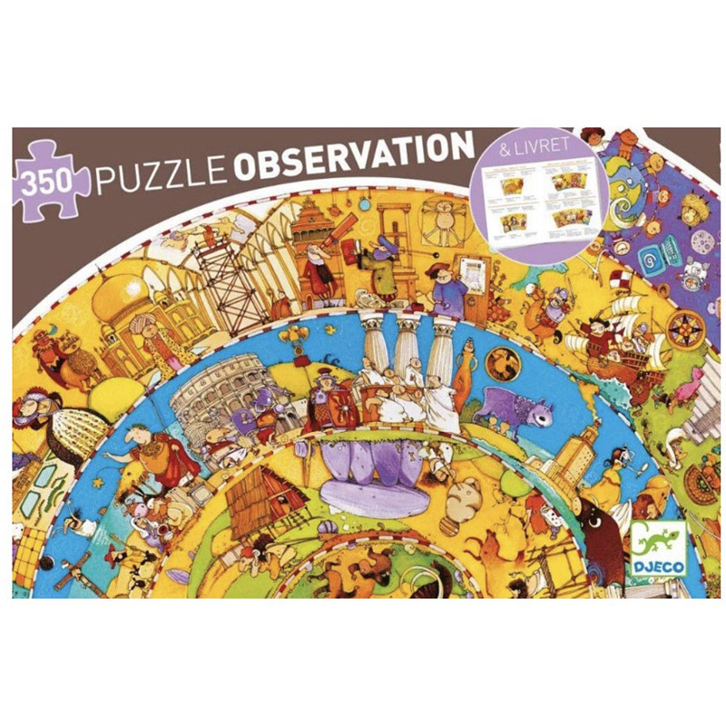 Puzzle d'observation Forêt enchantée - 100 pièces - à partir de 5 ans
