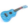 Guitare bleue avec cordes nylon