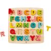 Puzzle à grosses pièces en bois Alphabet Majuscule