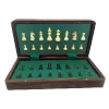 Coffret d'échecs magnétique en bois de 17 cm