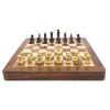 Coffret d'échecs magnétique en bois de 18 cm