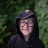 Manteau à capuche et lunettes de sorcier Harry - 6 à 9 ans