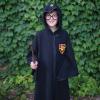 Manteau à capuche et lunettes de sorcier Harry - 6 à 9 ans