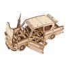 Maquette 3D en bois La Voiture Volante Ford Anglia