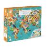 Puzzle éducatif géant - Les Dinosaures 200 pièces en carton