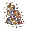 Puzzle en bois - Tendre Chat - 119 pièces