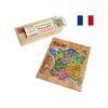 Dominos- Puzzle carte de France