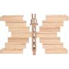 Kapla jeu de construction en bois coffret de 100 planchettes