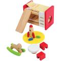 Mobilier en bois pour maison de poupées - Meubles de chambre d'enfant
